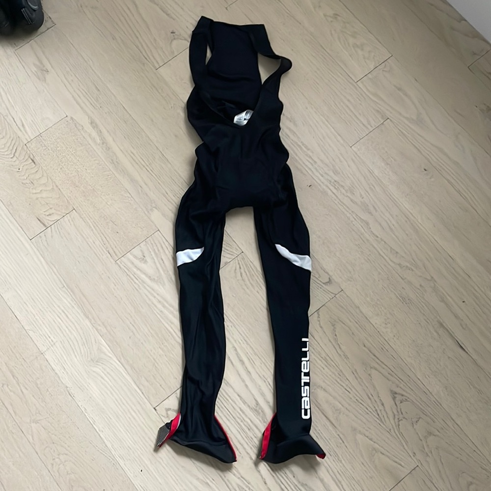 Castelli Velocissimo thermal men’s cycling bib tights large